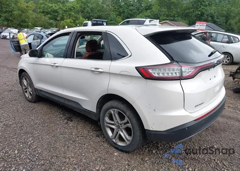 2015 Ford Edge Titanium из США, поврежденный, VIN 2FMPK4K95FBB49812